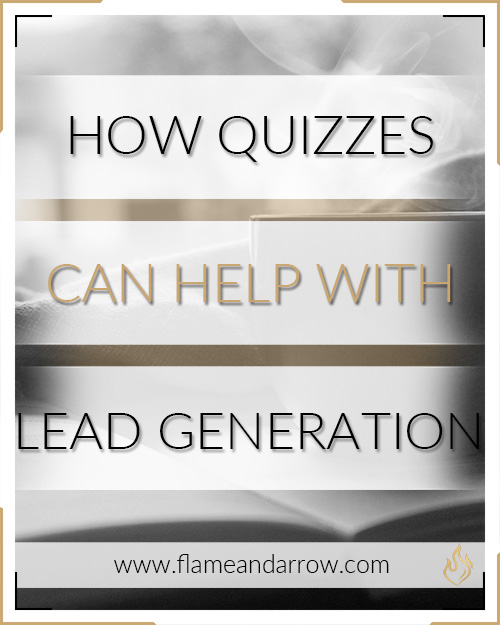 How quizzes can help with lead generation.