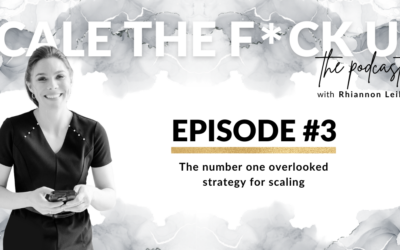 The number one overlooked strategy for scaling